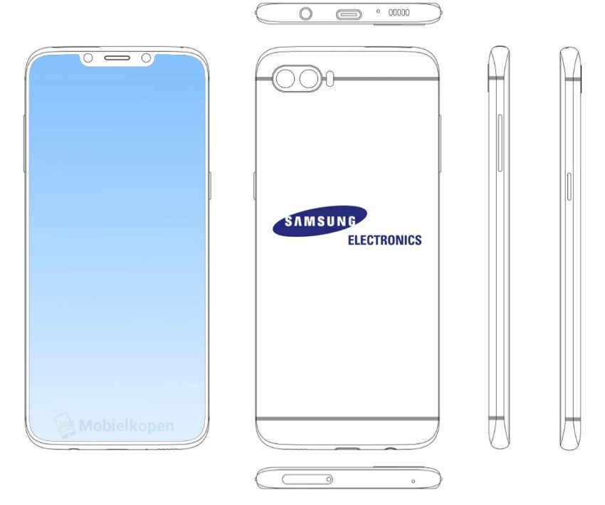 Samsung Notch Display Patent