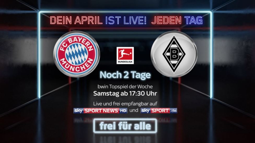 Sky Live Top-Spiel April 2018