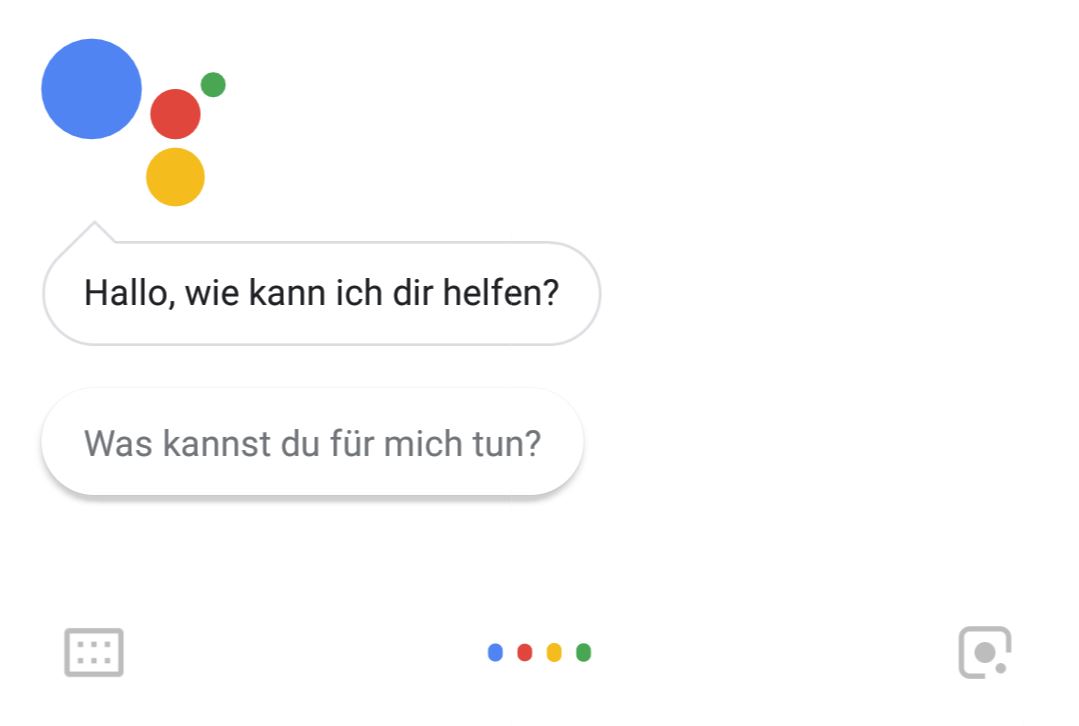 Google Assistant mit Lens Button