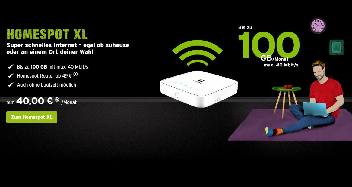 Homespot XL Congstar