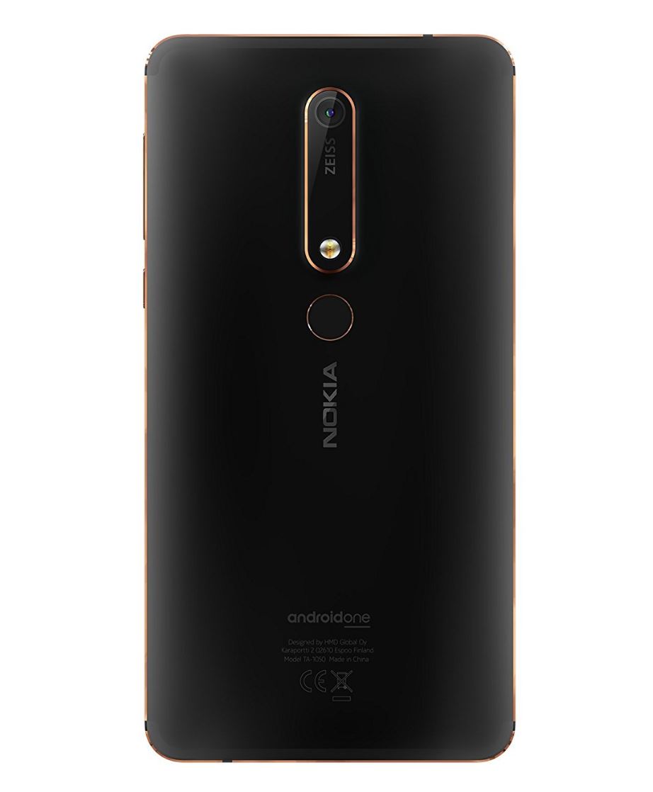 Nokia 6.1 2018 Rückseite Header
