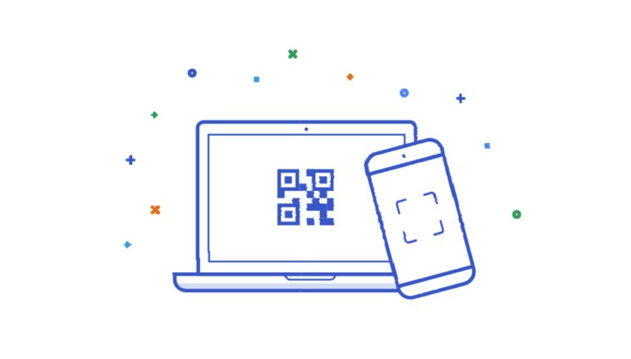 Android Messages Web QR Header