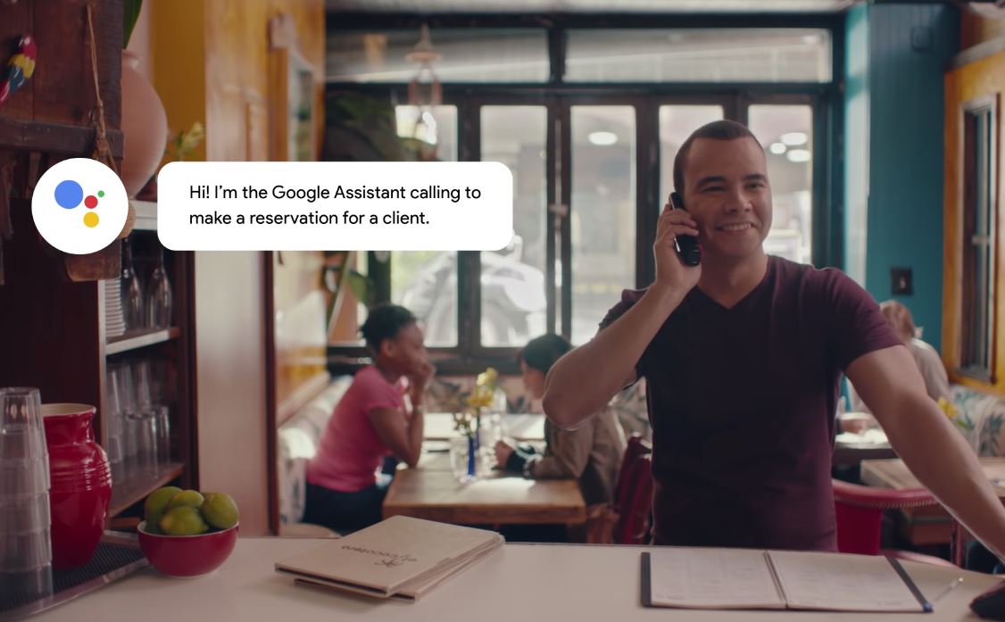 Google Assistant Restaurant Reservierung Duplex Header