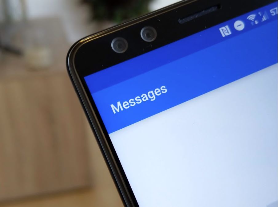 SMS Messages Header