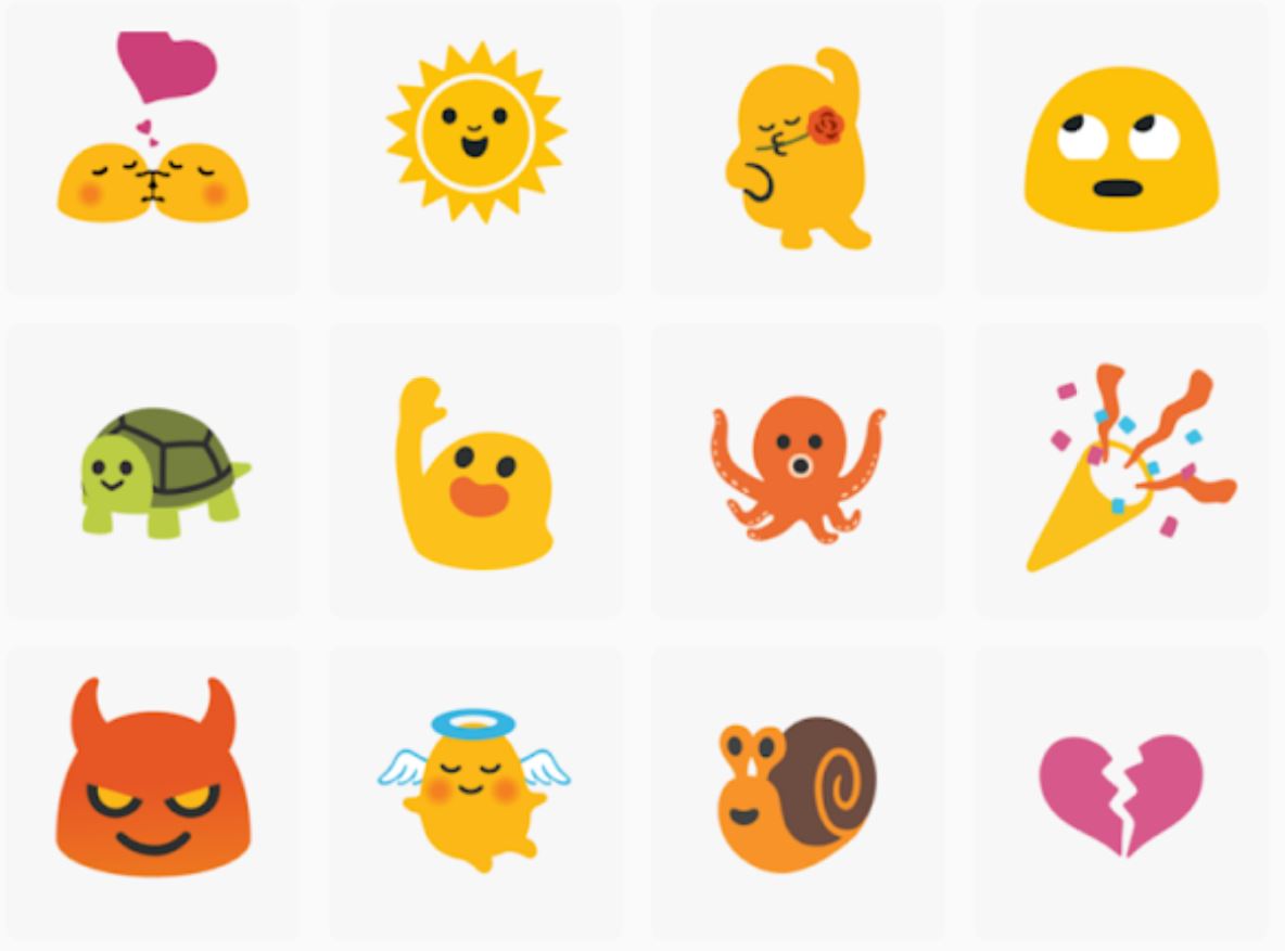 Blob Sticker Gboard