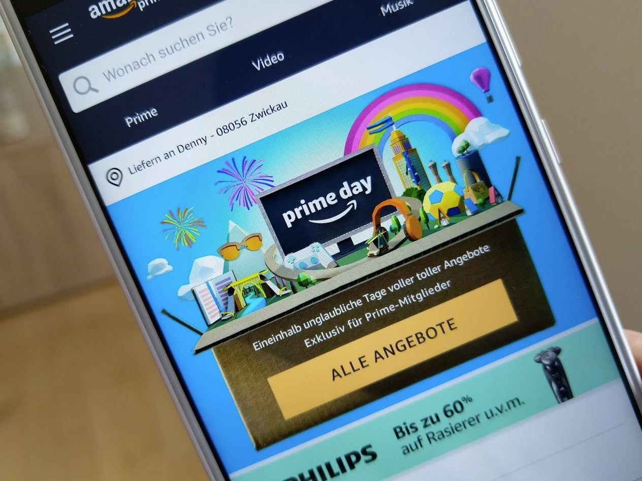 Amazon Prime Day Angebote Blitzangebote Header