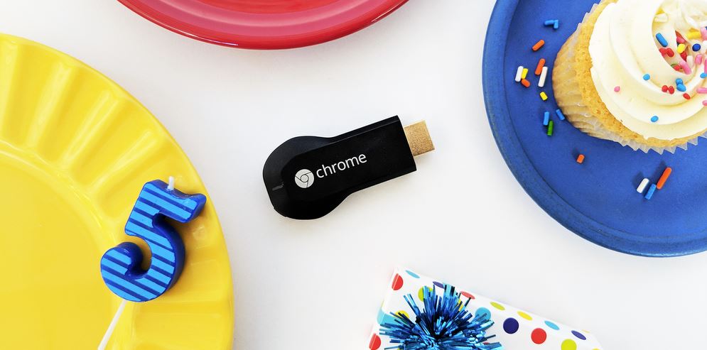 Chromecast 5 Geburtstag