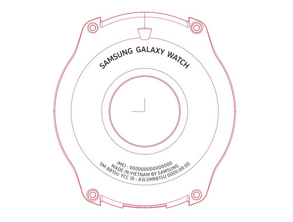Samsung Galaxy Watch FCC