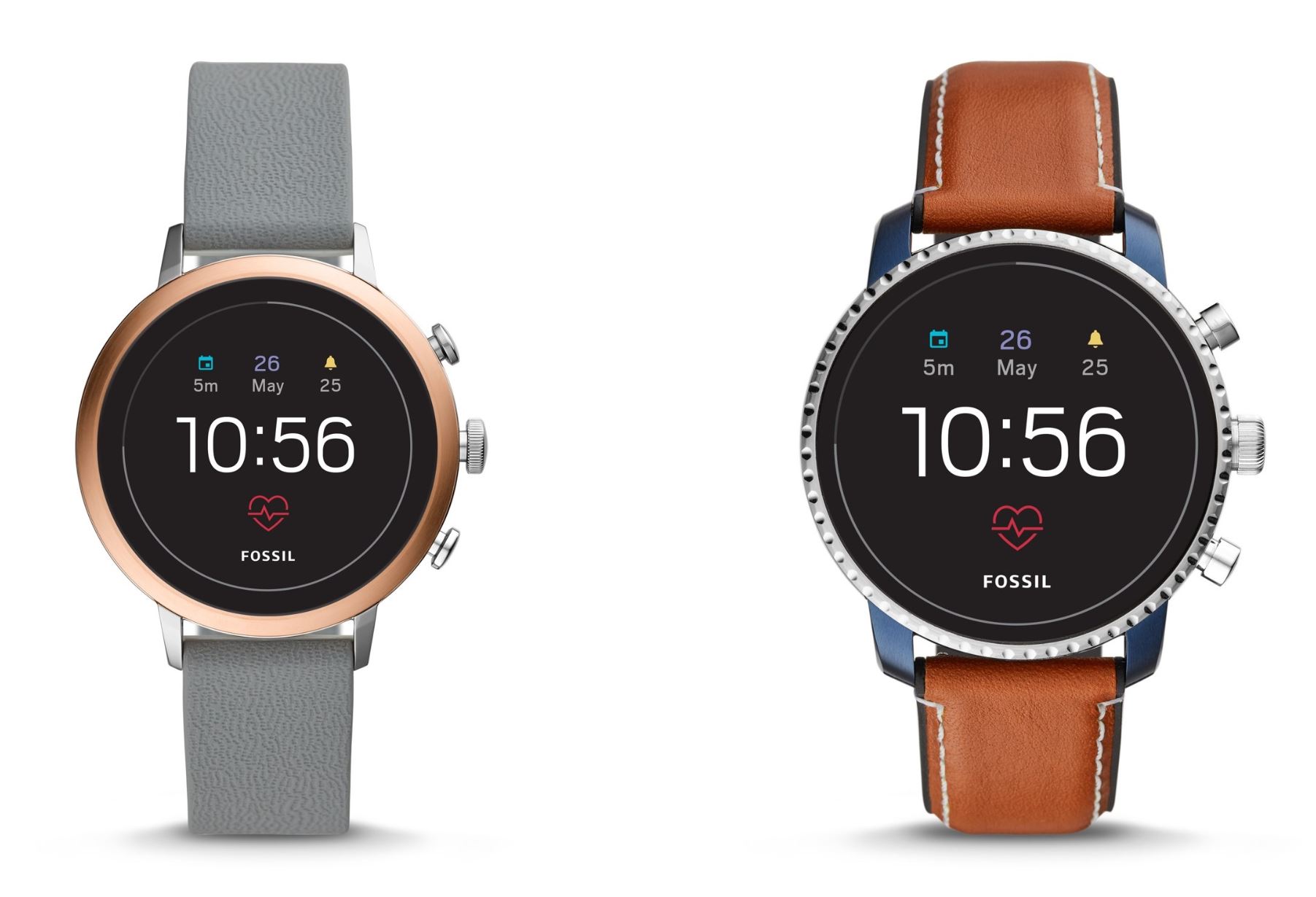 Fossil Q Venture HR und Q Explorist HR 4. Generation