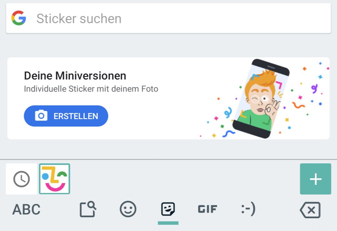 Gboard Sticker Mini