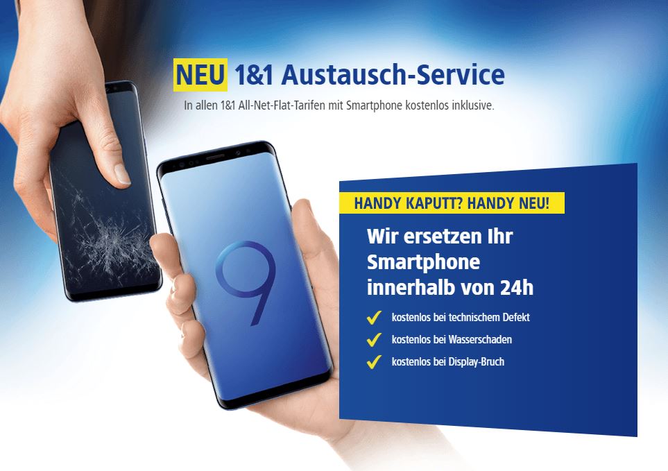 1&1 Austausch-Service