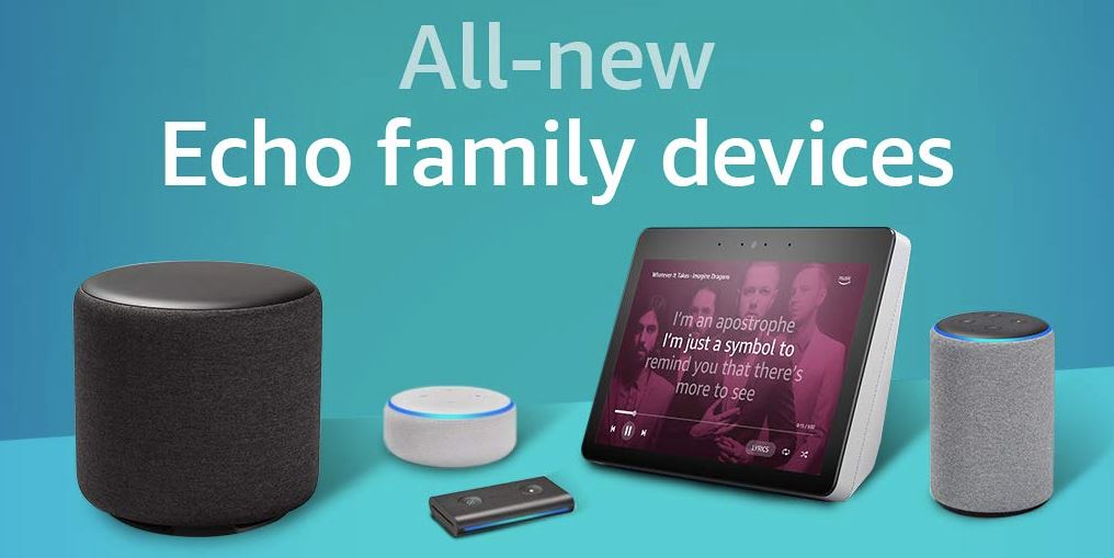 Amazon Echo Familie 2018