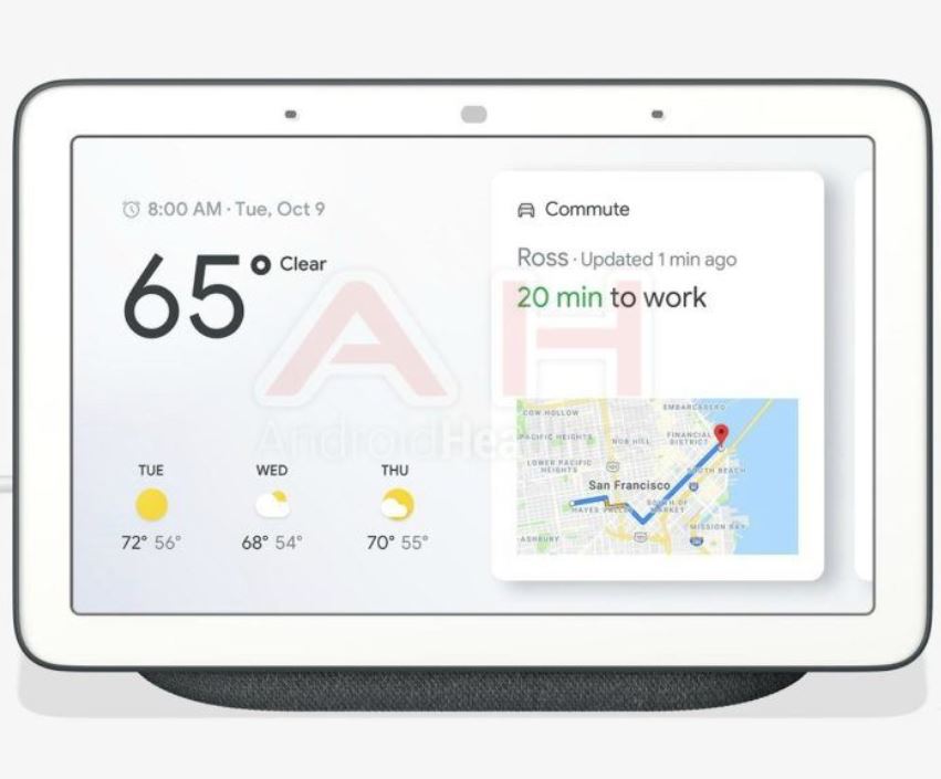 Google Home Hub Leak