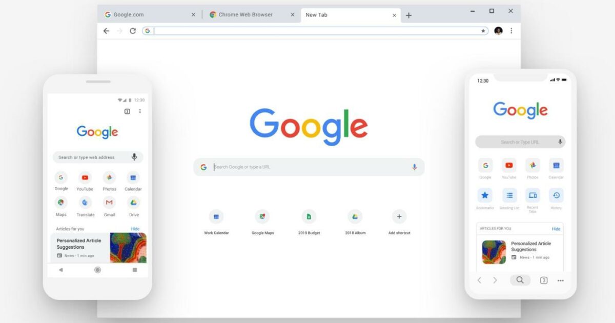 Google Chrome Design Update 2018 September