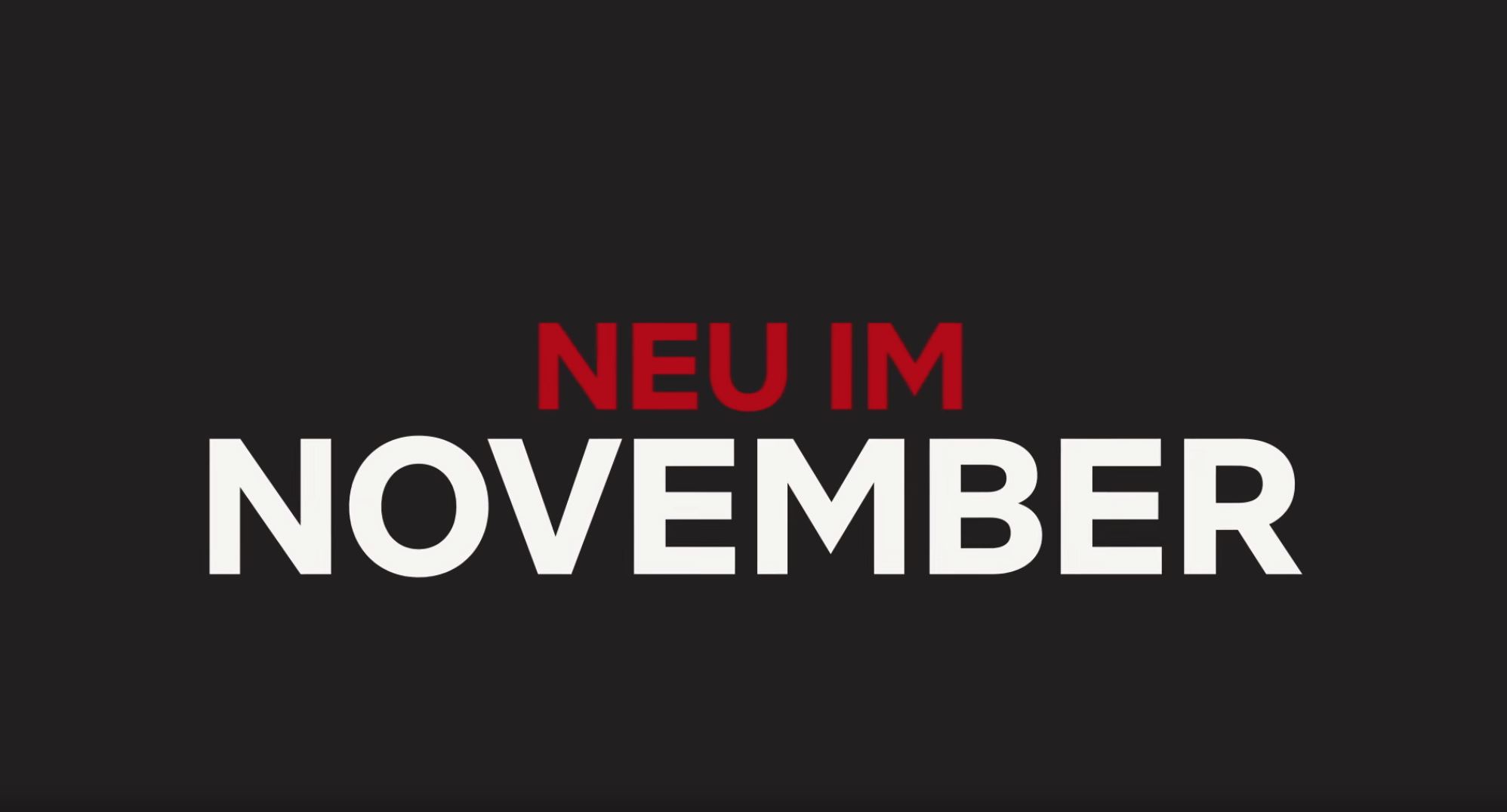 Netflix November