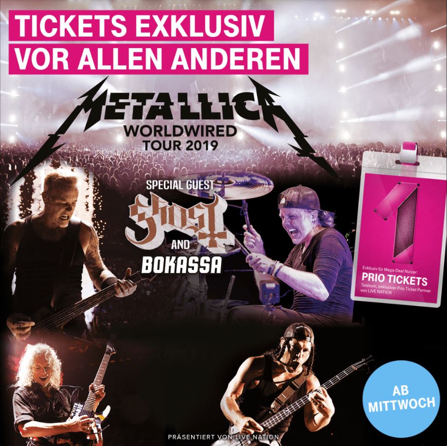 Telekom Mega-Deal Metallica