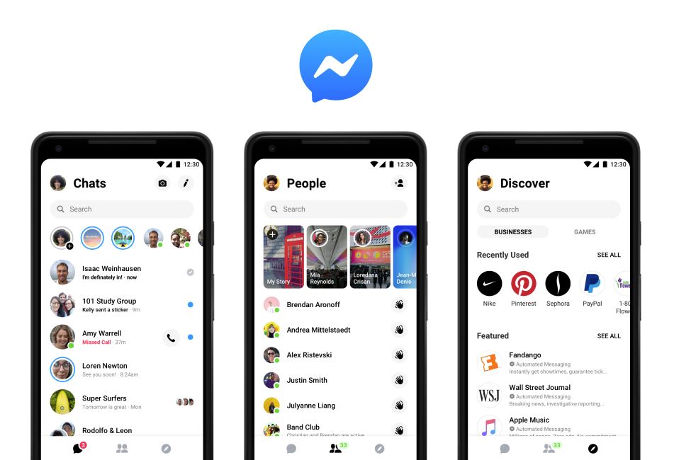 Facebook Messenger 4 Header