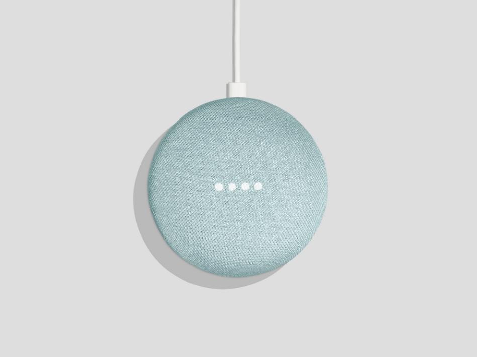 Google Home Mini Aqua