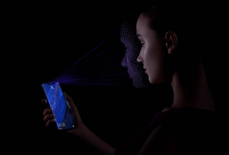 Huawei Mate 20 Pro Face Scan