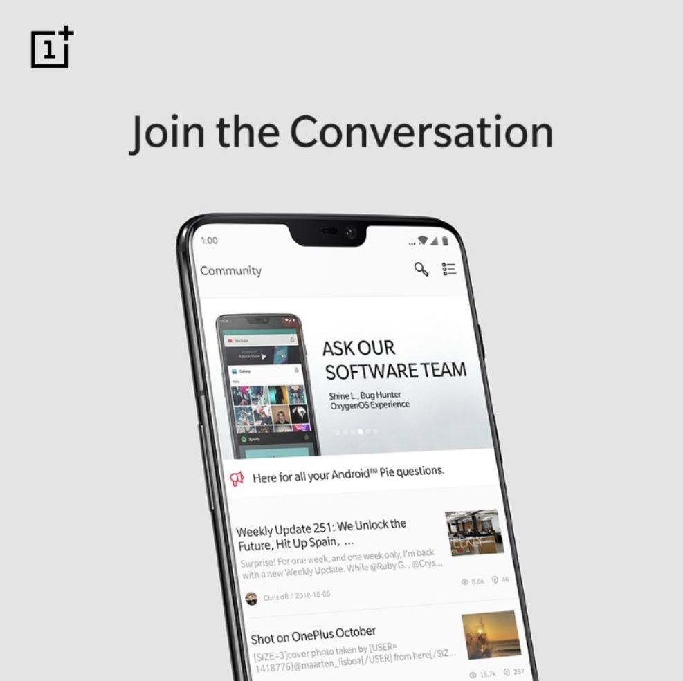 OnePlus neue Community App