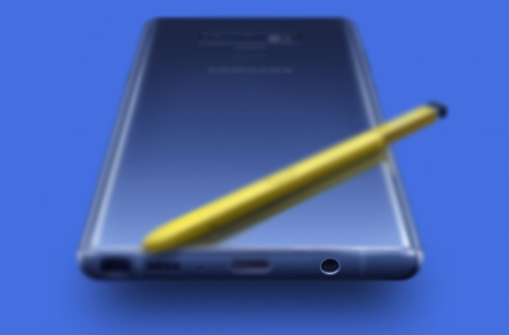 Samsung Galaxy Note9 Klinkenanschluss Header
