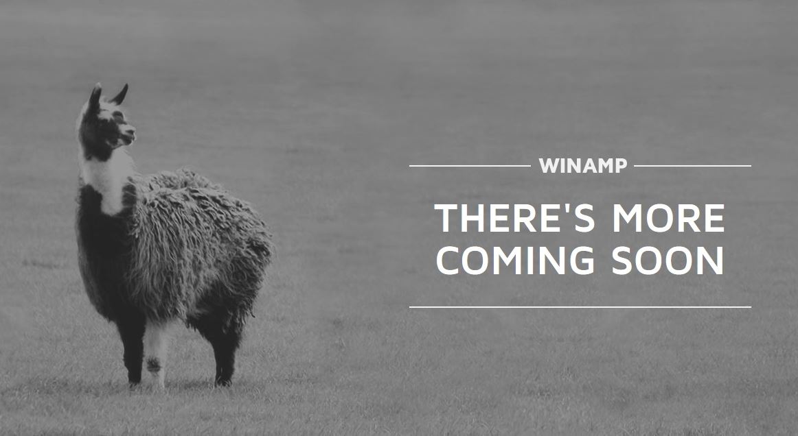 Winamp coming soon