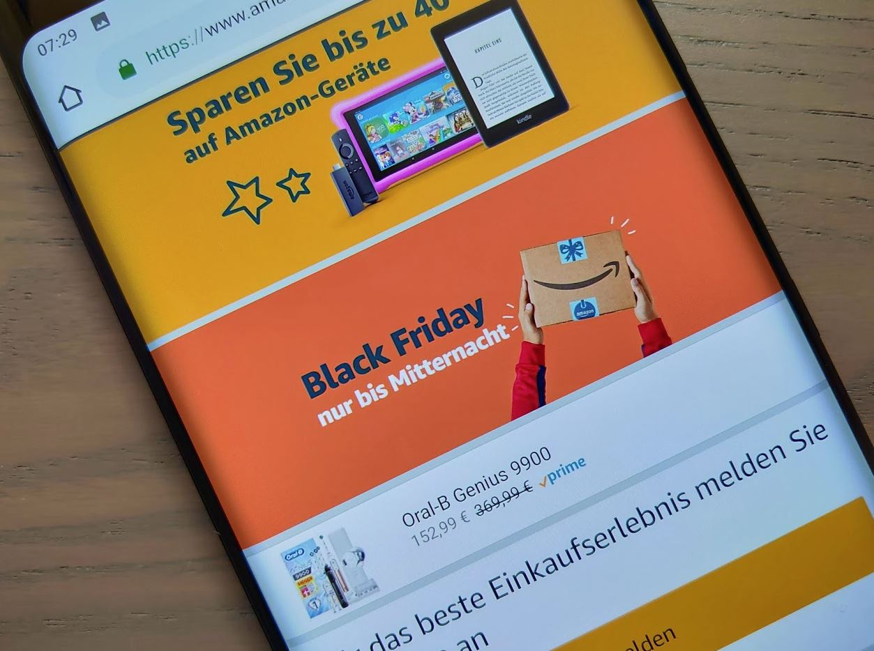 Amazon Black Friday 2018 Header