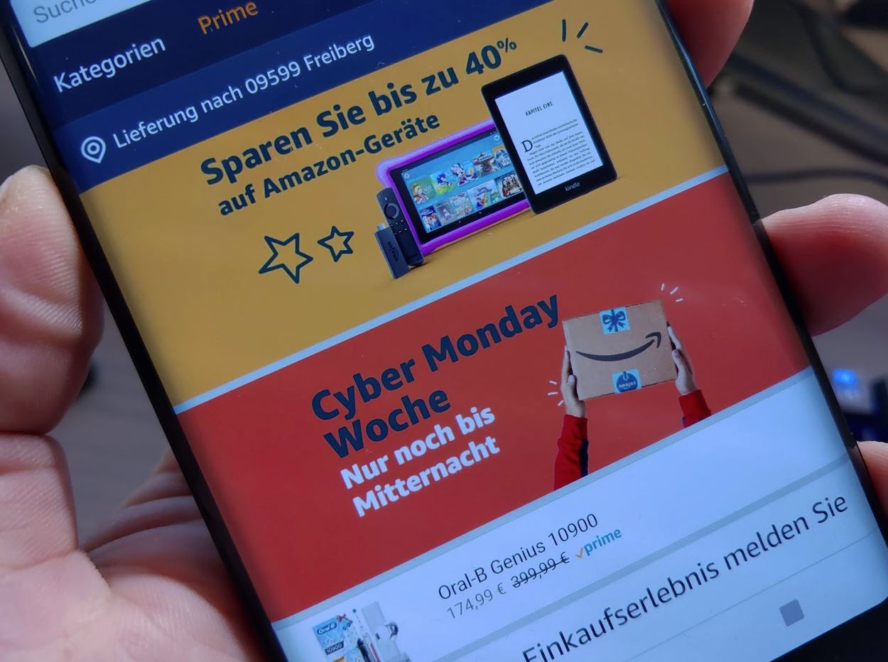 Cyber Monday Amazon 2018