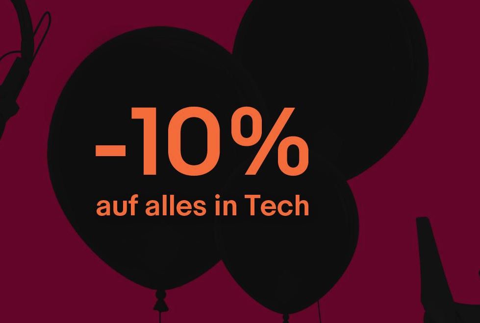 eBay 10 Prozent auf tech