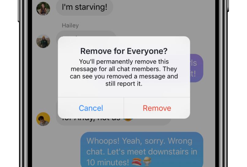 Facebook Messenger Löschfunktion Unsend (2)
