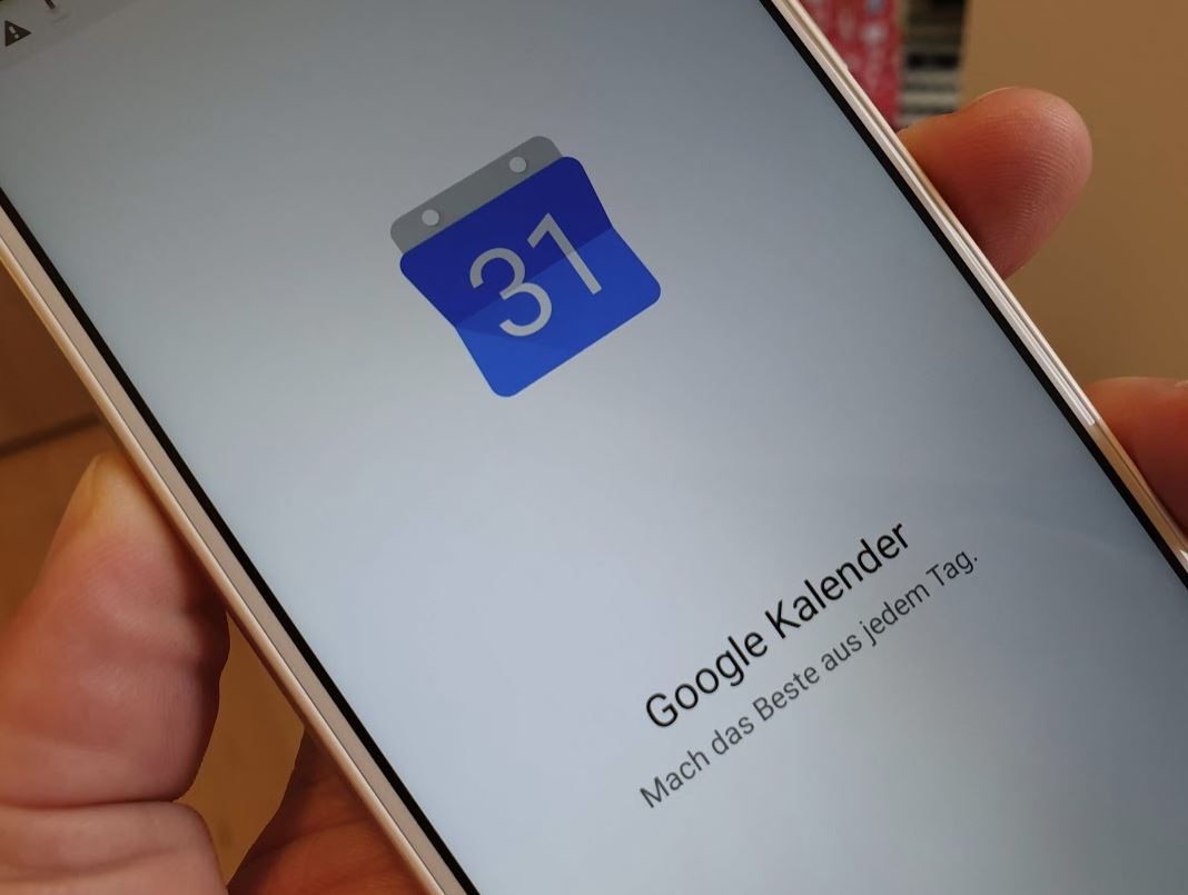 Google Kalender Header