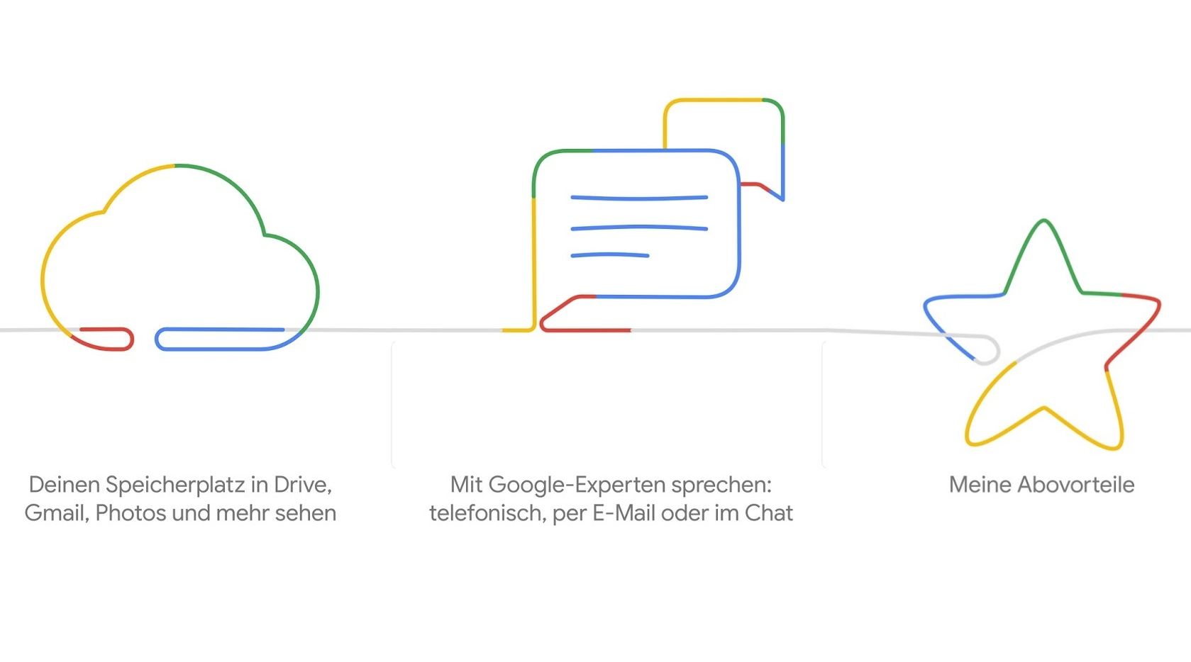 Google One Header