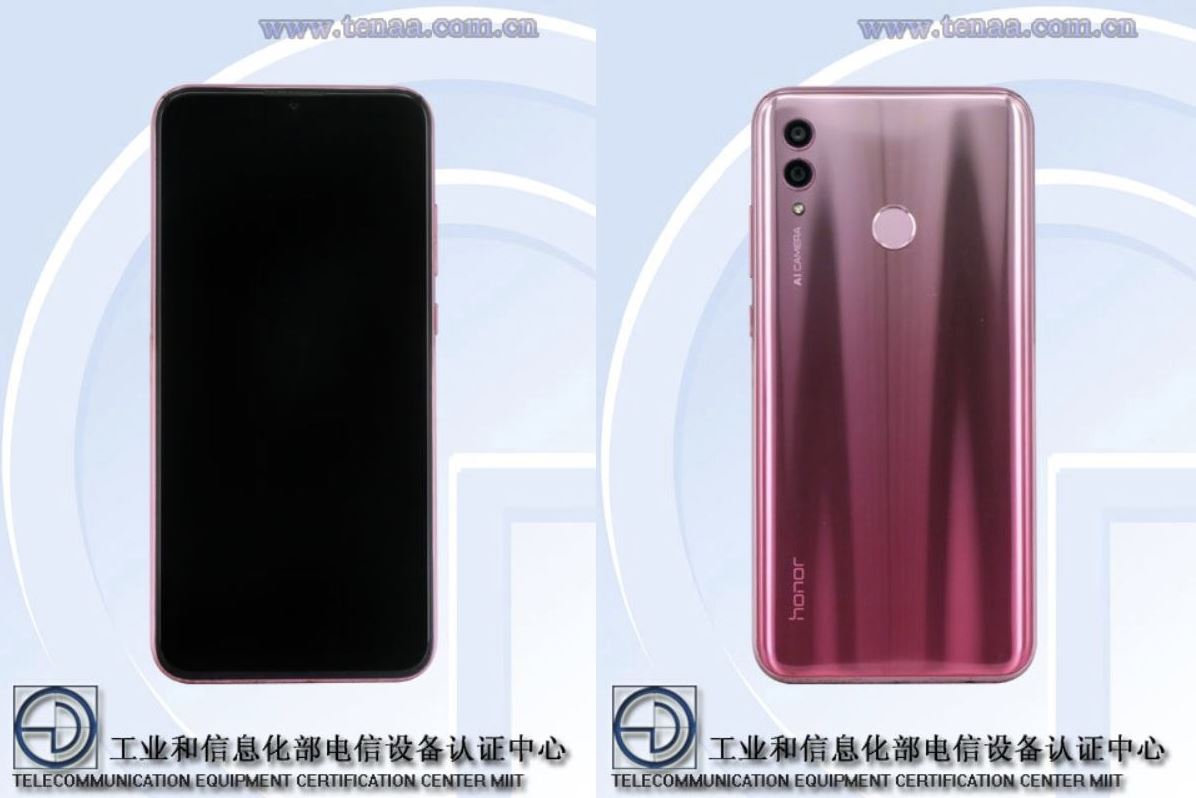 Honor 10 lite Tenaa Leak