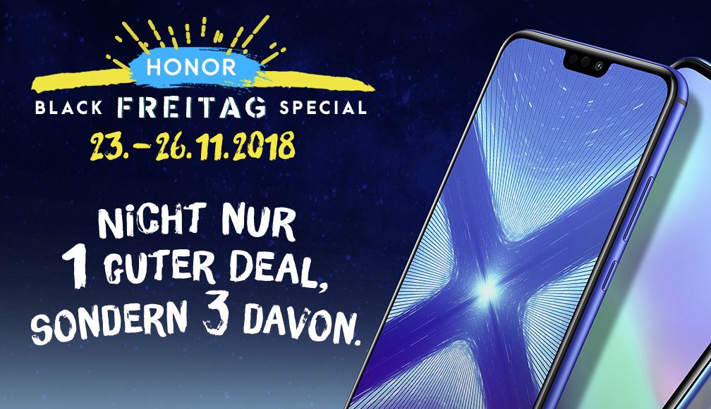 Honor Black Freitag Special 2018