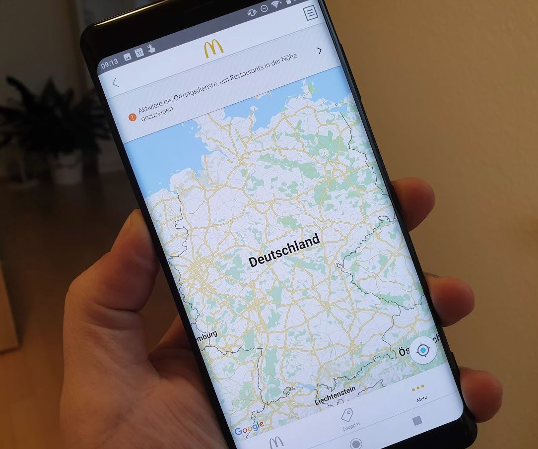 McDonalds Deutschland App