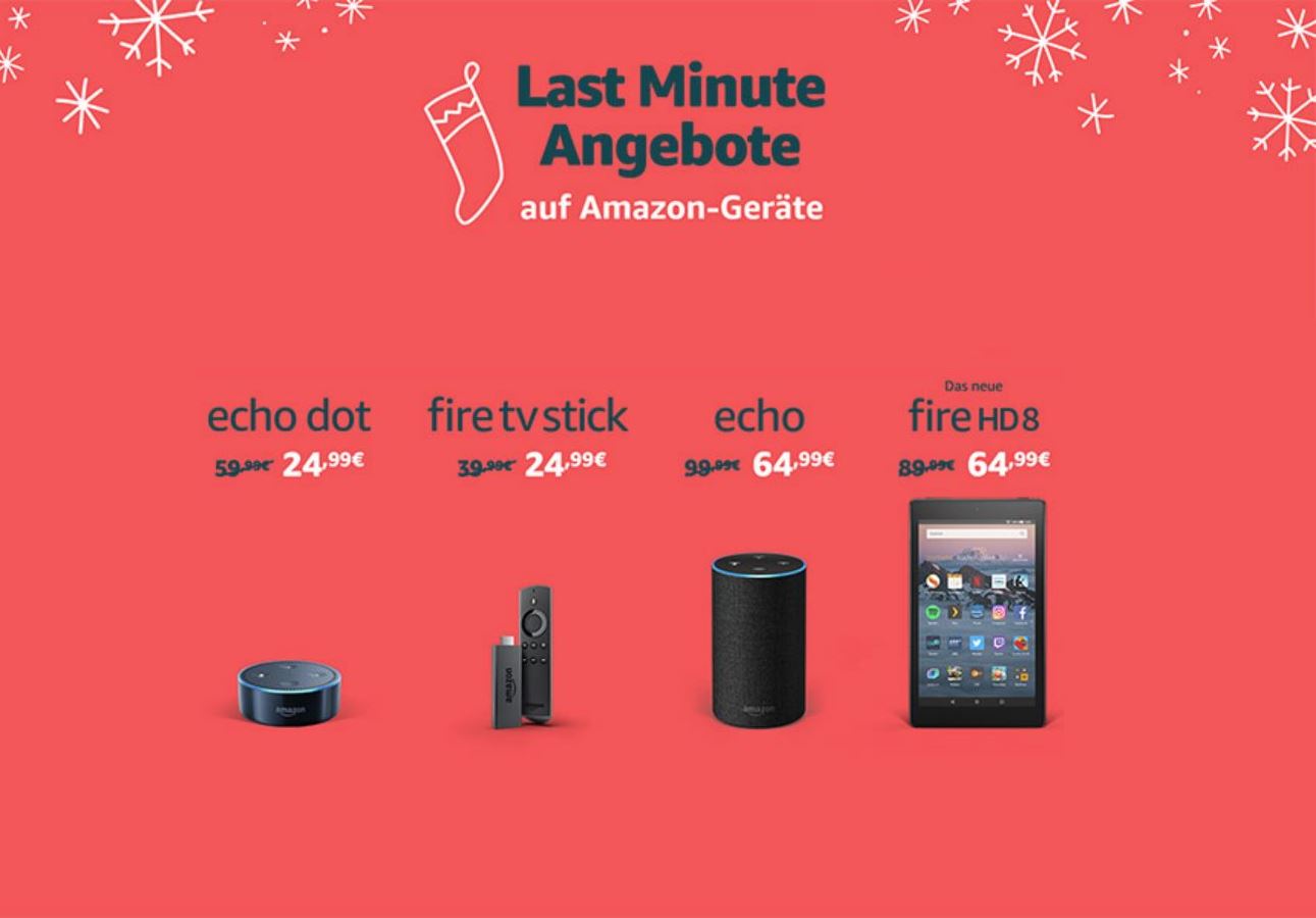 Amazon Devices Last-Minute-Rabatte