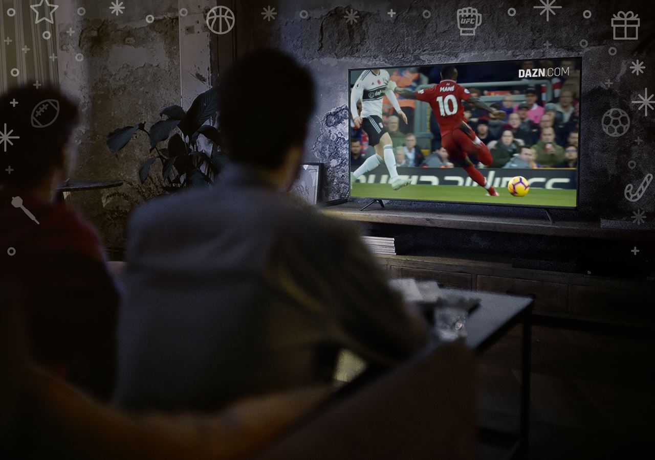 DAZN Weihnachten 2018 Header