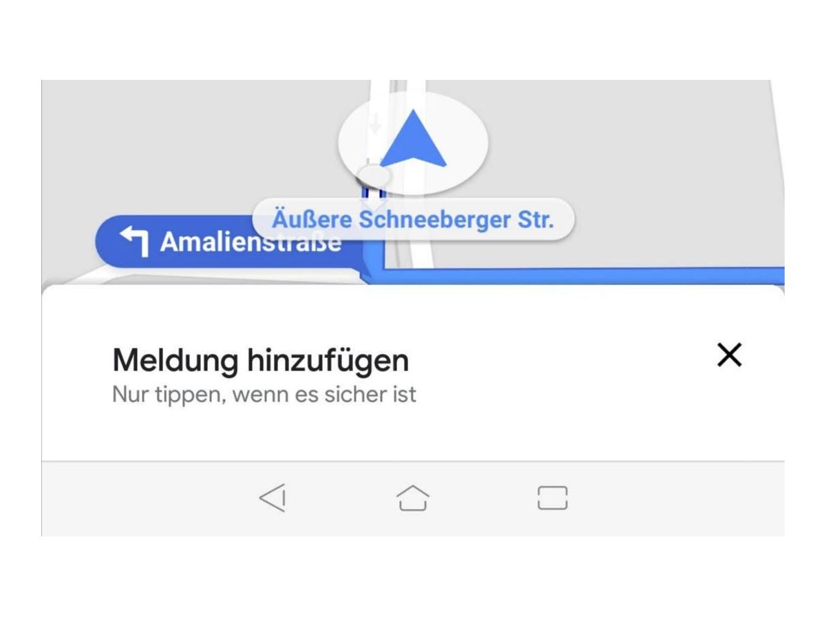Google Maps Meldung hinzufügen (2)