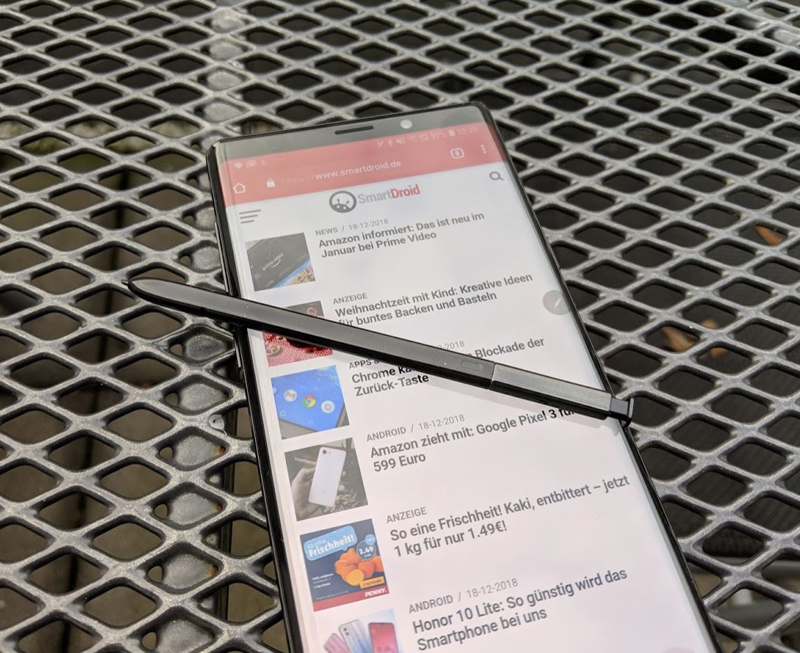 Samsung Galaxy Note9 Test