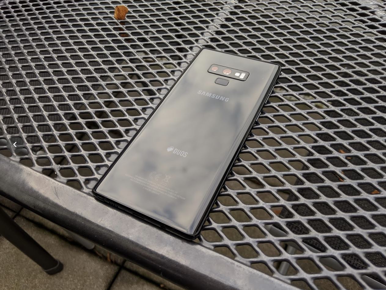 Samsung Galaxy Note9 Test