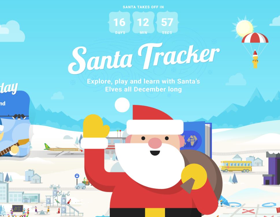 Santa Tracker Header