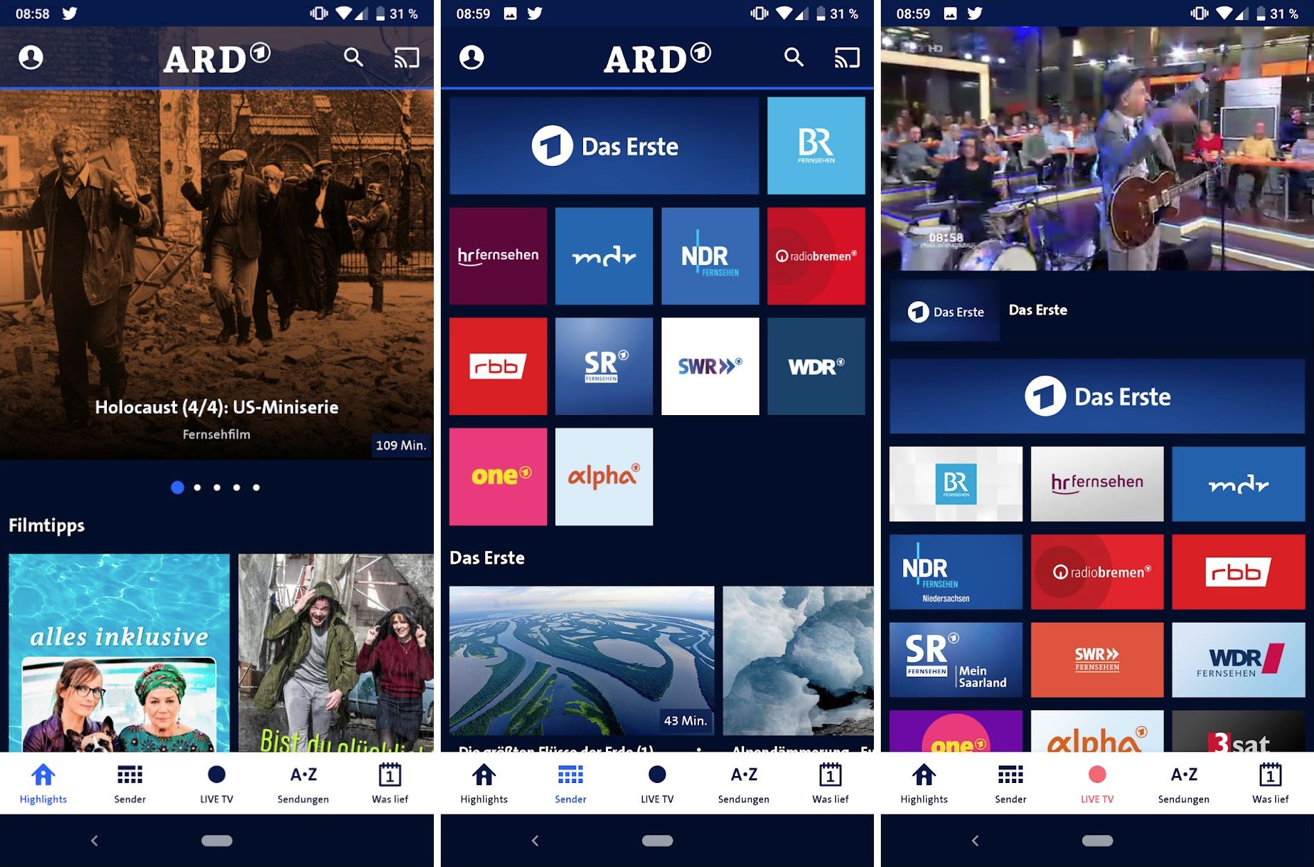 ARD Mediathek Update Januar 2019