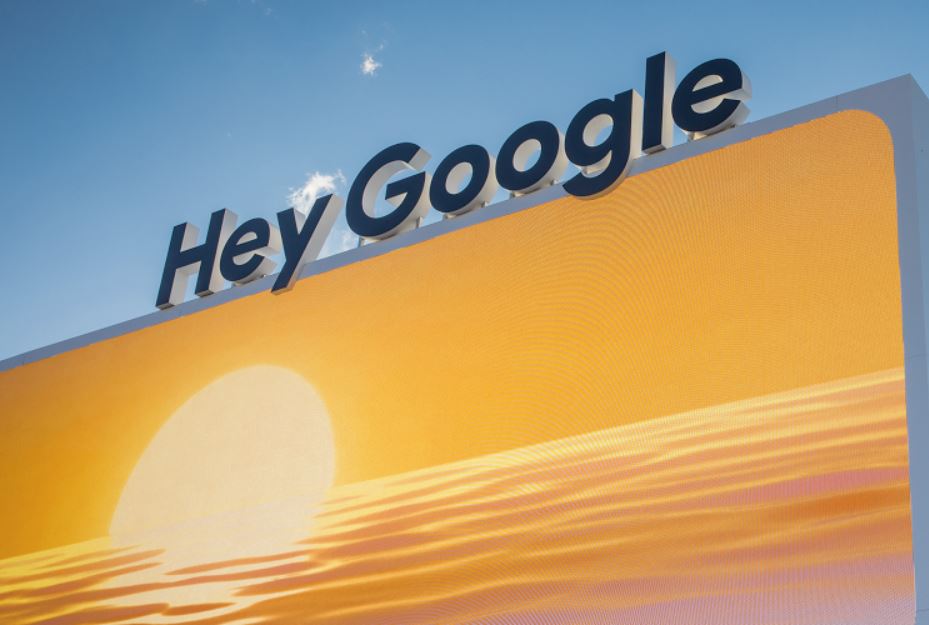 Hey Google Header