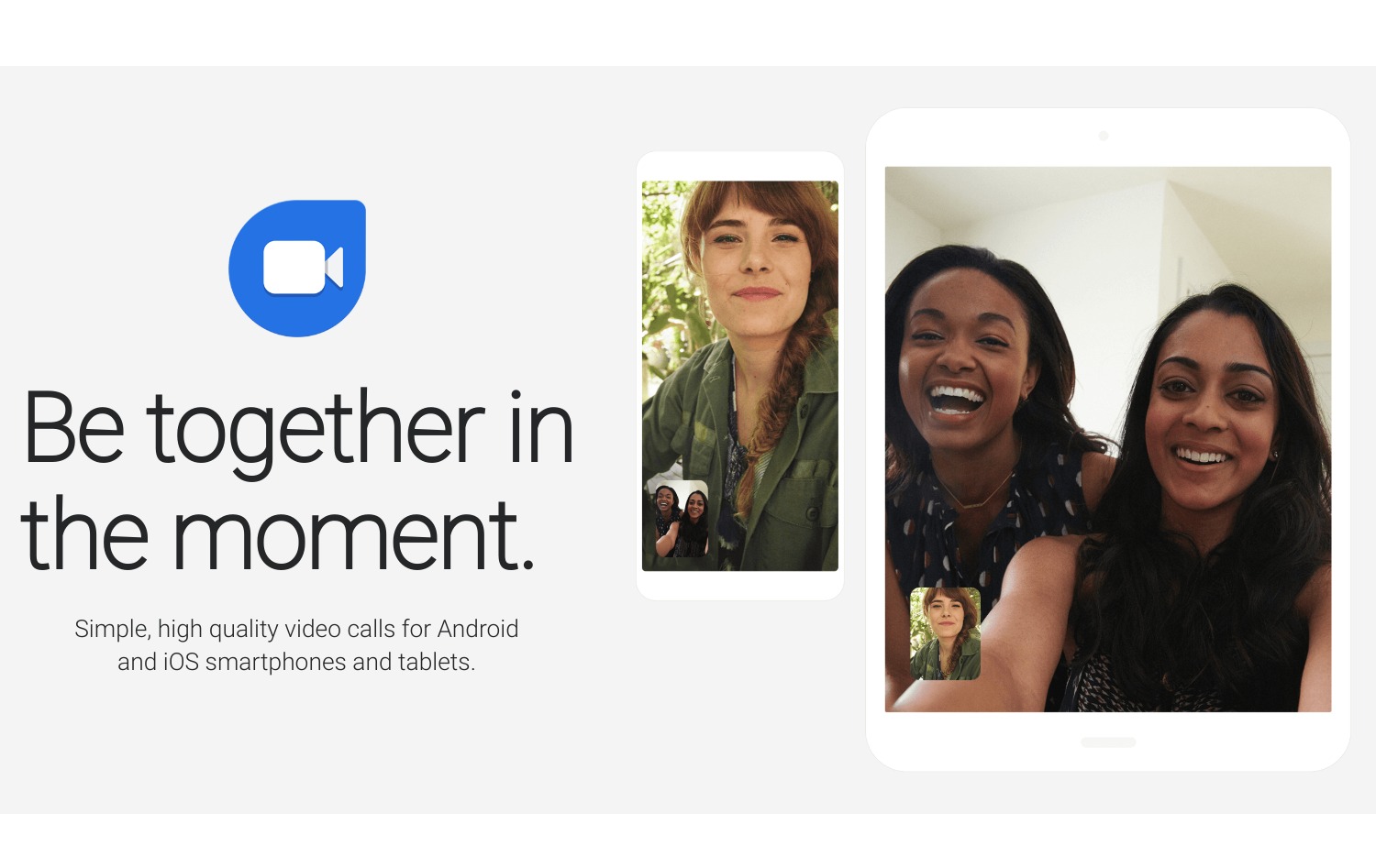 Google Duo Header