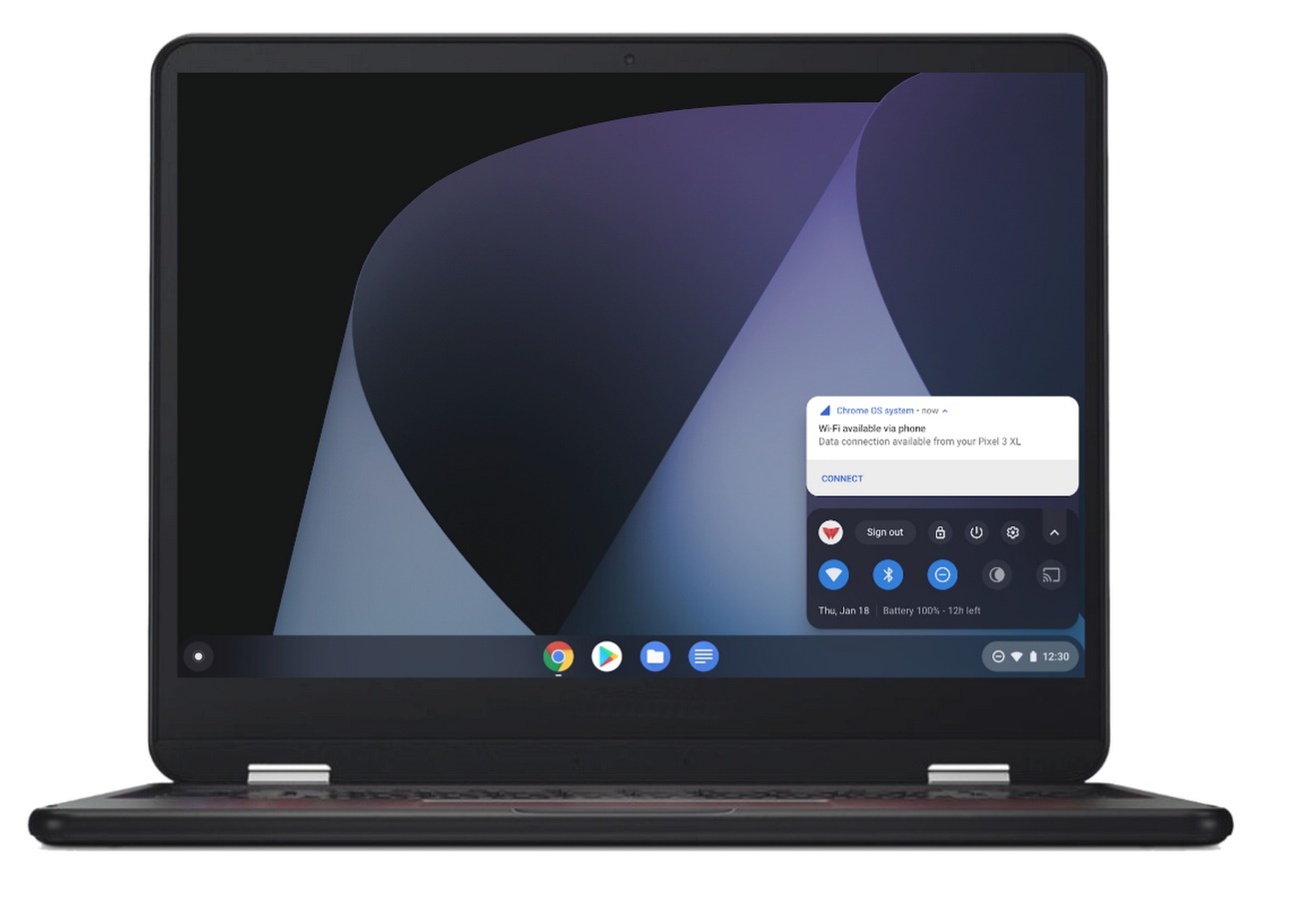 Instant Tethering Chromebook Header