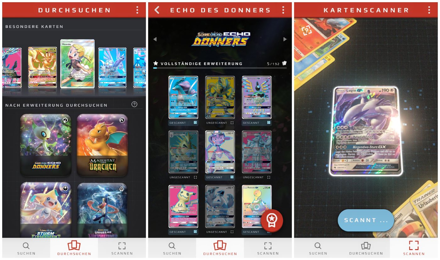 Kartendex Pokemon