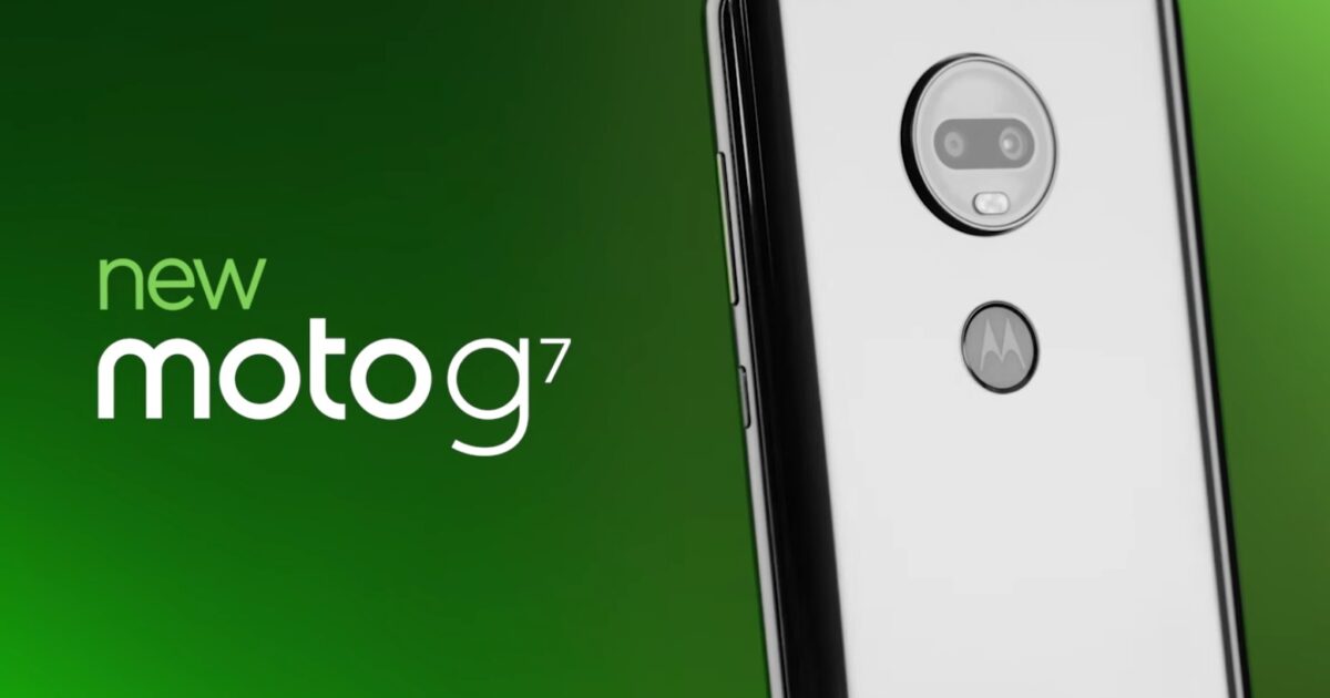 Motorola Moto G7 Header