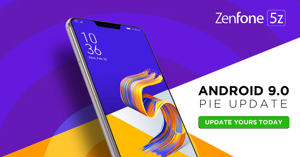 zenfone 5z pie update