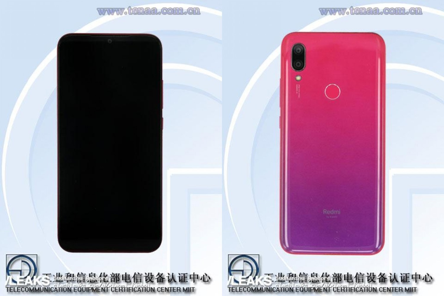 Redmi 7 Tenaa Leak