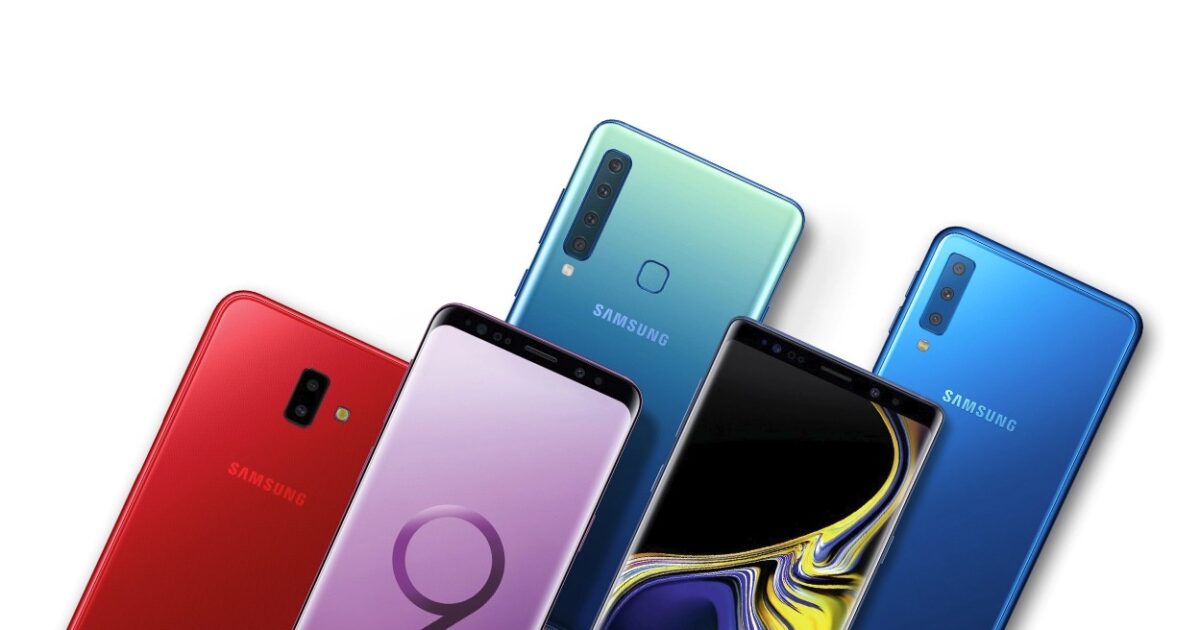 Samsung Smartphones Header 2019